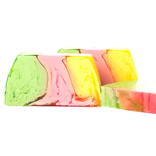 Savon en tranche à la glycérine - Parfum  "BUBBLE GUM"