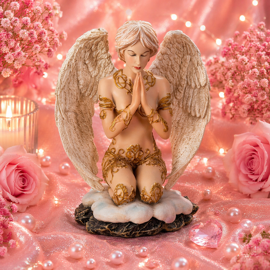 Ange Prière du Séraphin (13 x 12 x 16,5 cm)