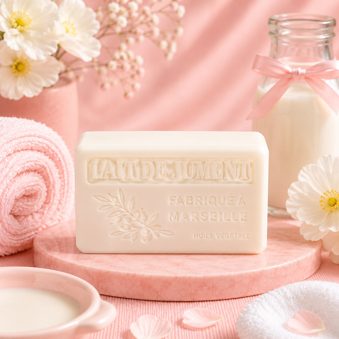 Savons de Provence BIO - LAIT DE JUMENT - 100 g