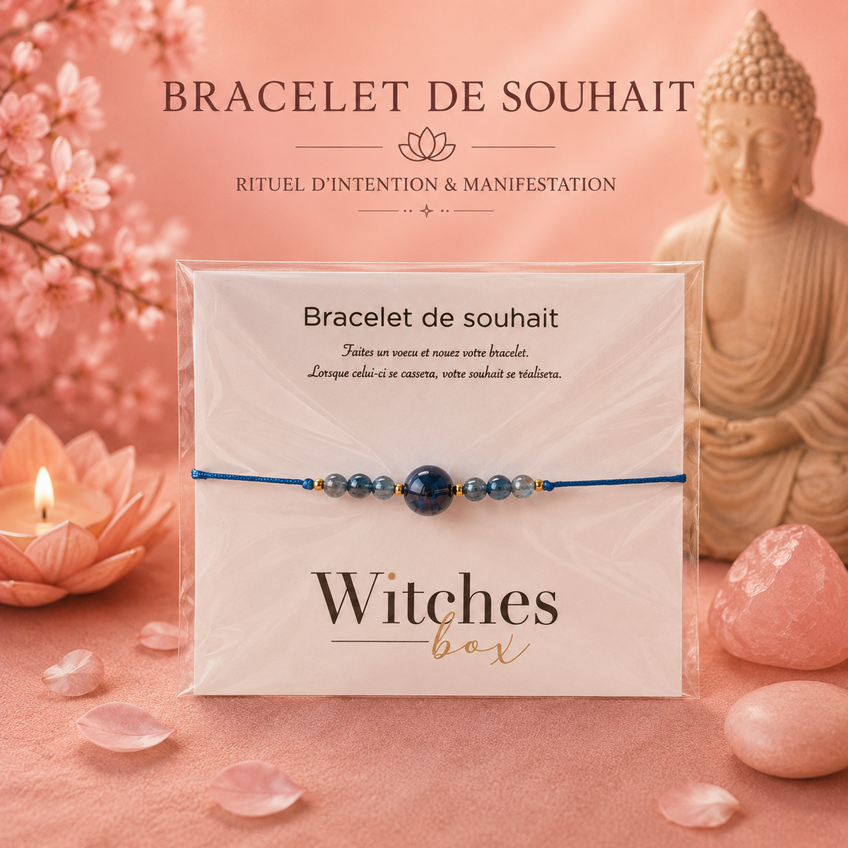 Bracelet de souhait - Rituel d'intention & manifestation