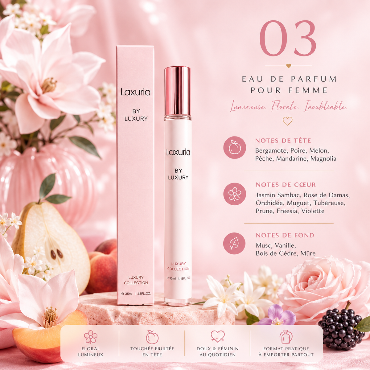 Parfum laxuria n° 3 - 35 ml