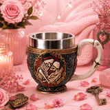 Tasse à thé "L'Amour ne meurt jamais"