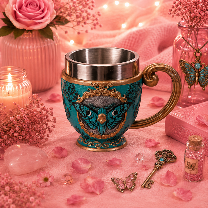 Tasse à thé "Papillon du sortilège magique"