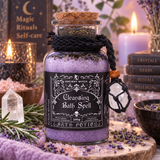Potion de bain sorcière ancestrale - Amulette en cristal de Roche - Purification