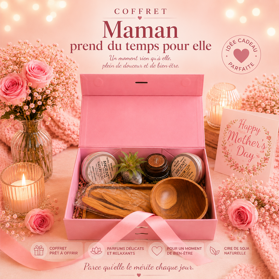 Coffret Rituel Cocooning "Maman prend du temps pour elle"