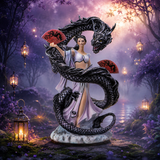 La Danseuse du Dragon - Anne Stokes (17,5x12x26 cm)