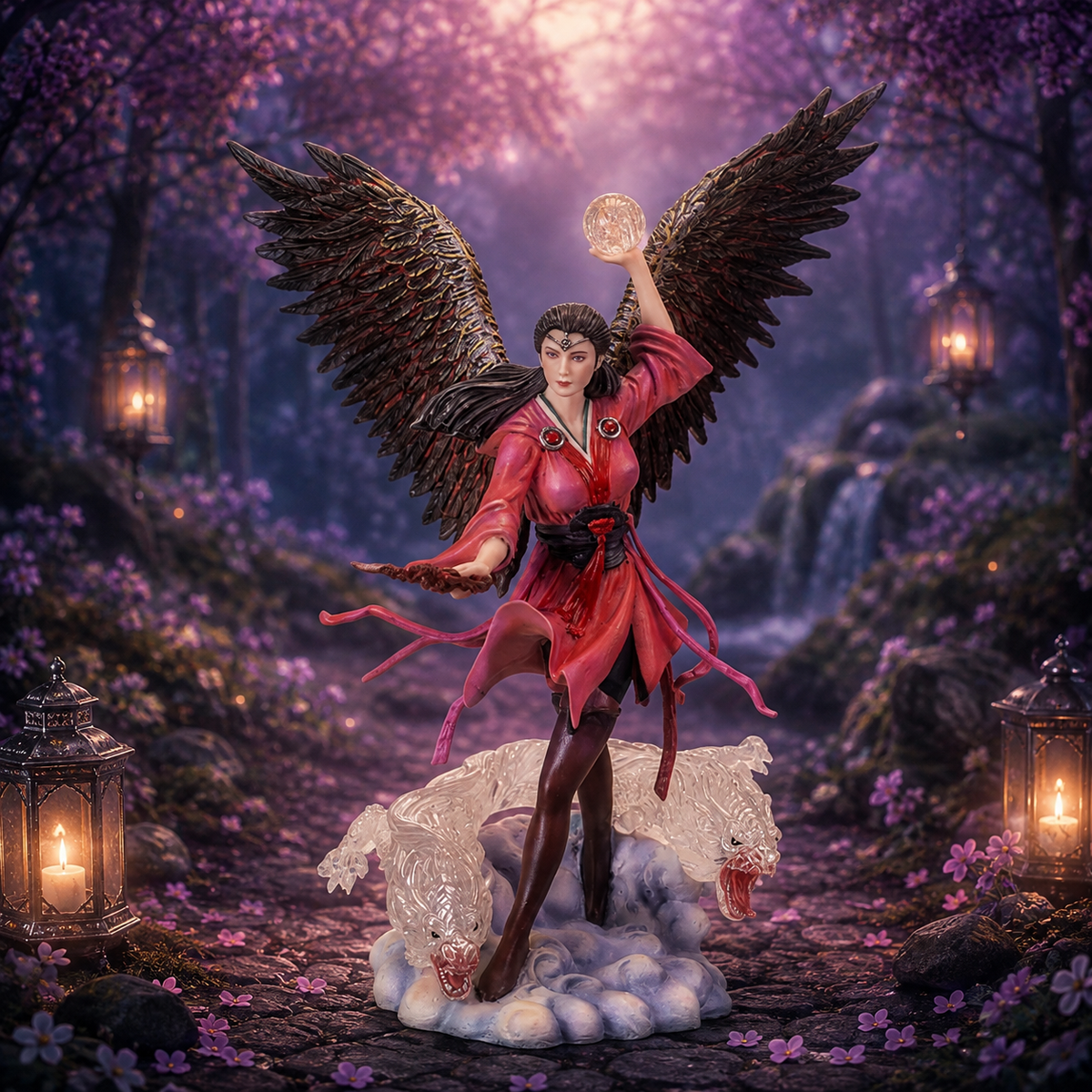 Magie Élémentaire - Sorcière de l'Air - Anne Stokes (19,5x11,4x22,9 cm)