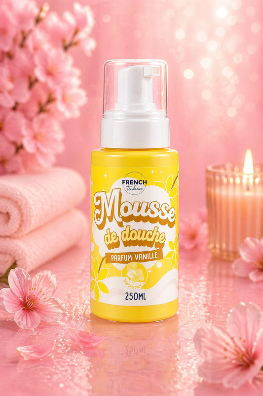Mousse de douche 250ml - Senteur Vanille