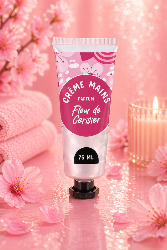 Crème mains 75 ml - Senteur Fleur de Cerisier