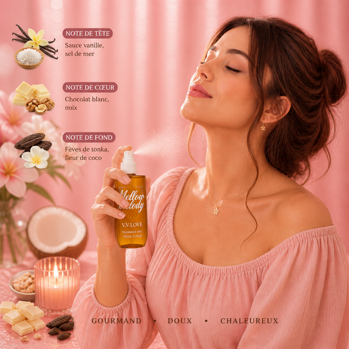 Brume V.V Love – Mellow Melody (150 ml) n° 71