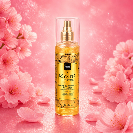 Brume corporelle pailletée 230 ml - Pistache caramel beurre salé