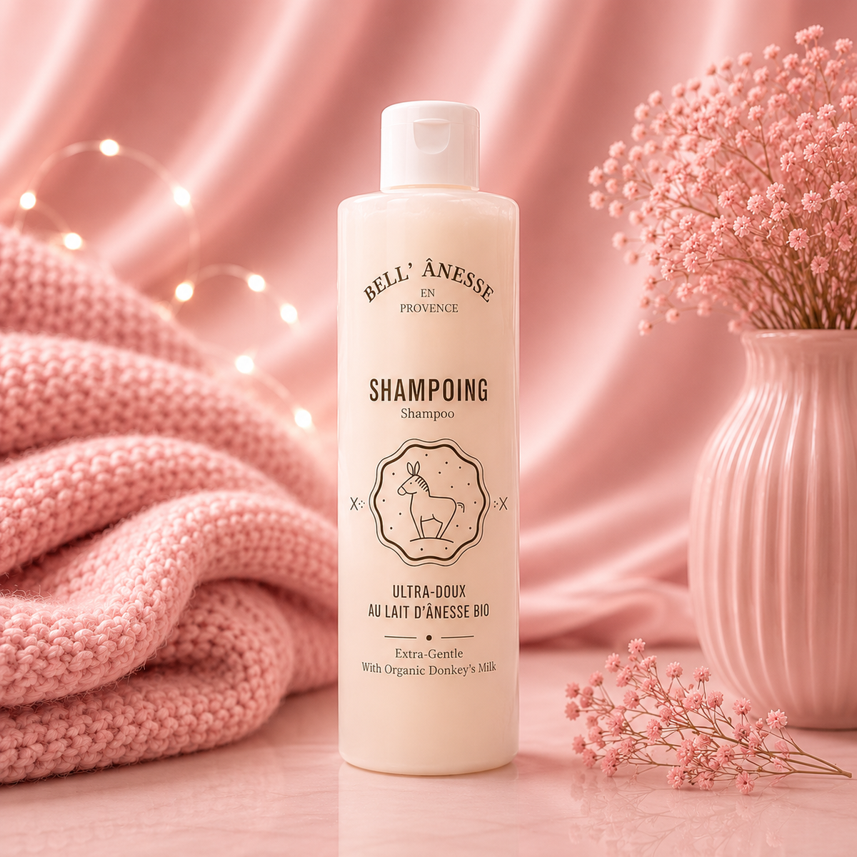 Shampooing au lait d'ânesse BIO 250ml