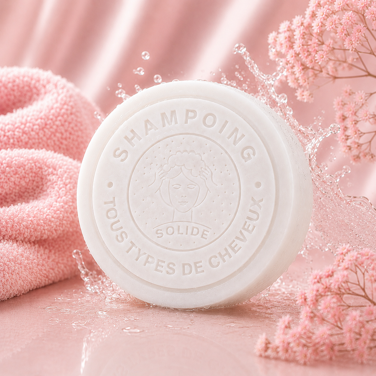 Shampooing solide au lait d'ânesse bio – Tous cheveux