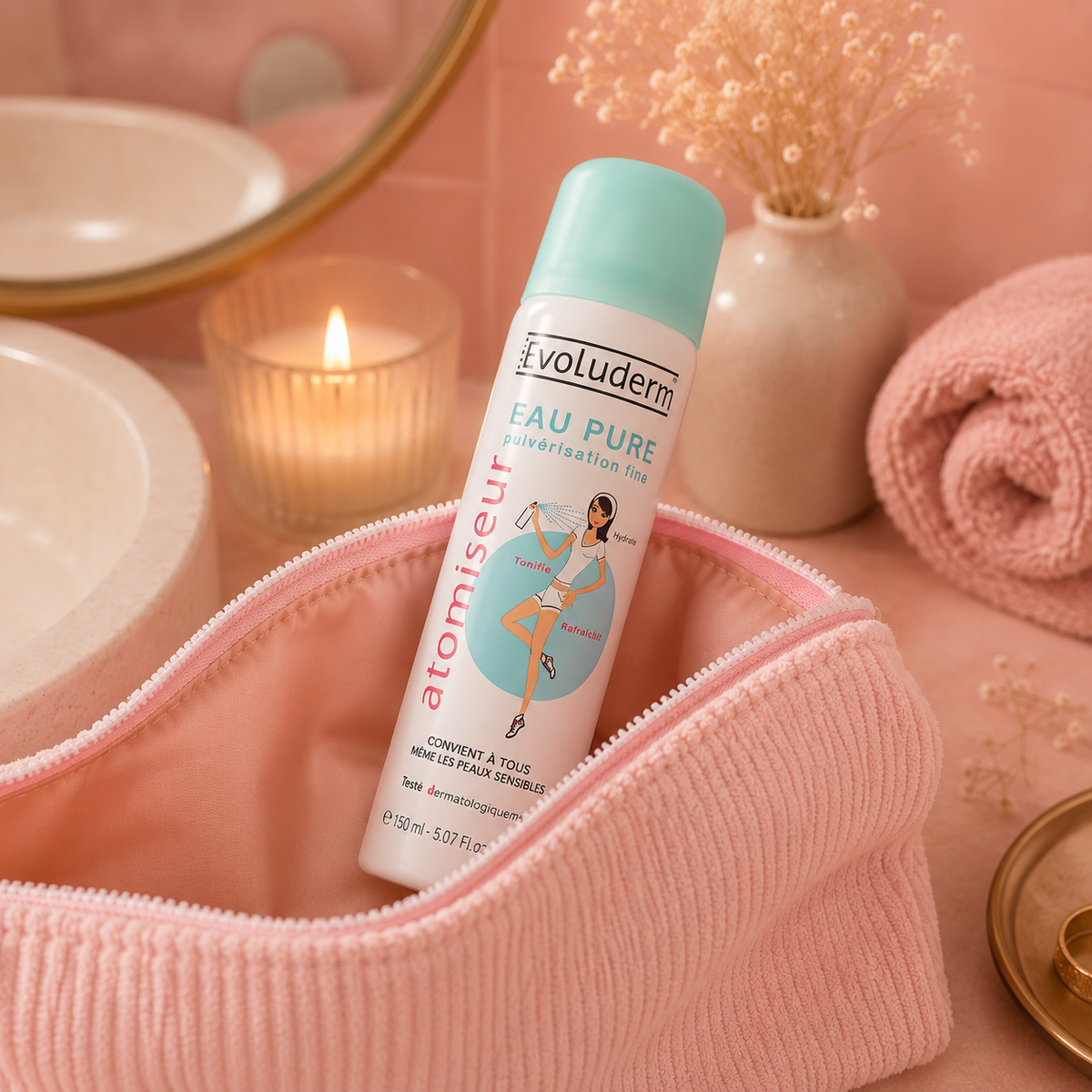 Brume rafraîchissante Eau Pure visage & corps