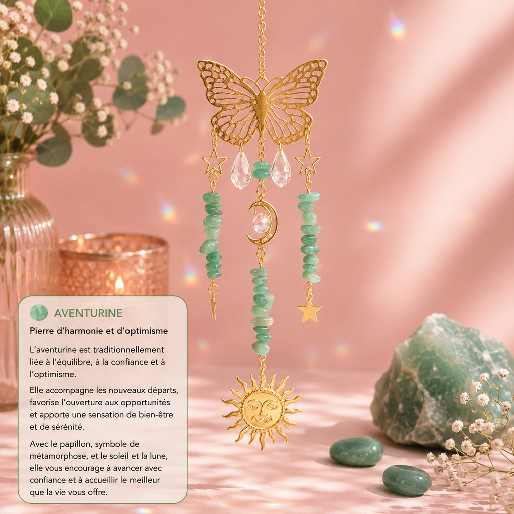 Attrape-soleil collection Papillon Soluna (plusieurs variantes)