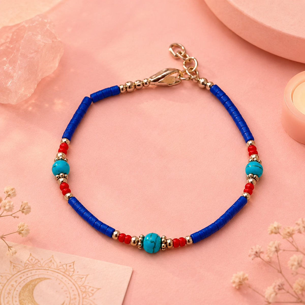 Bracelet népalais en pierre extra-fine - Plusieurs variantes