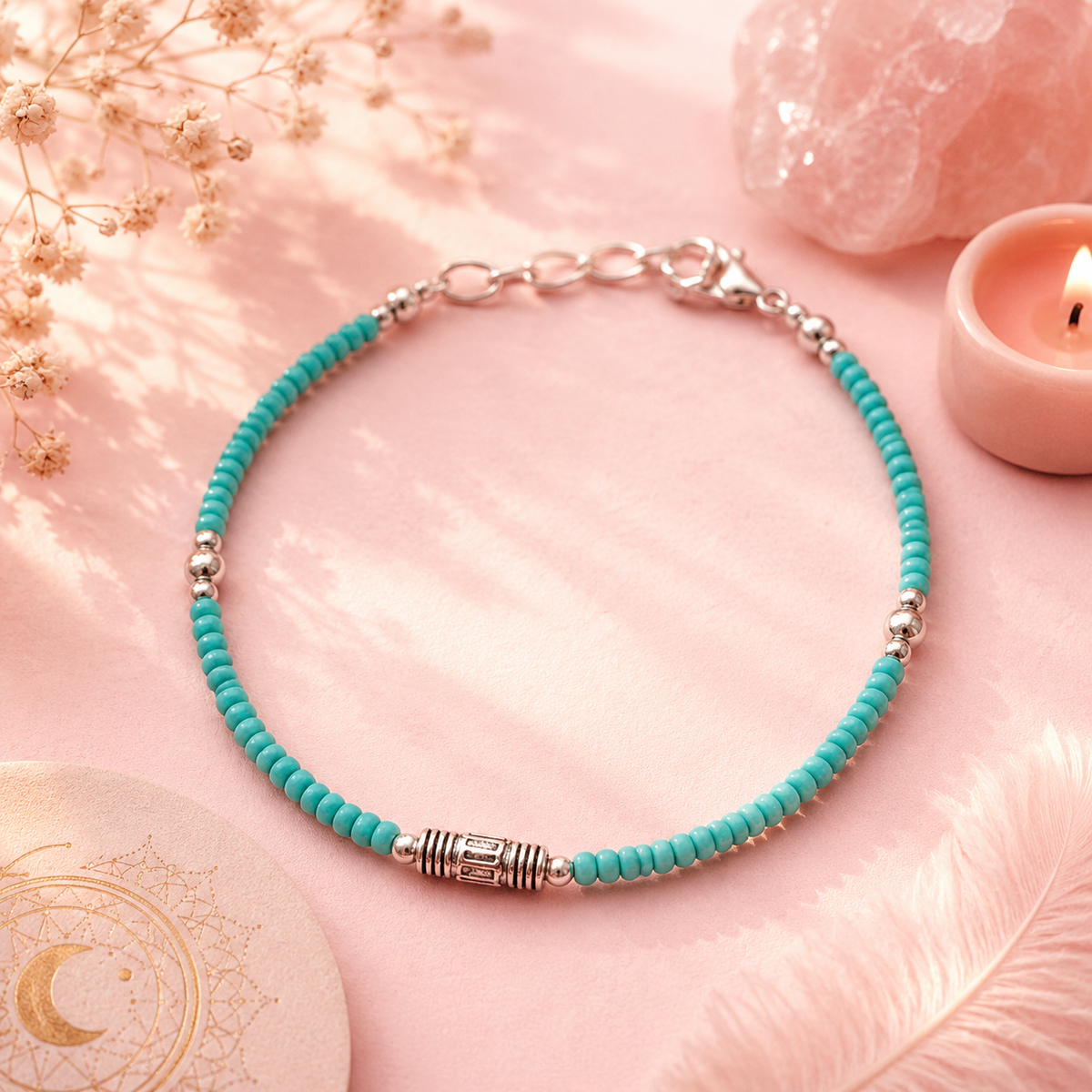 Bracelet népalais en pierre extra-fine - Plusieurs variantes