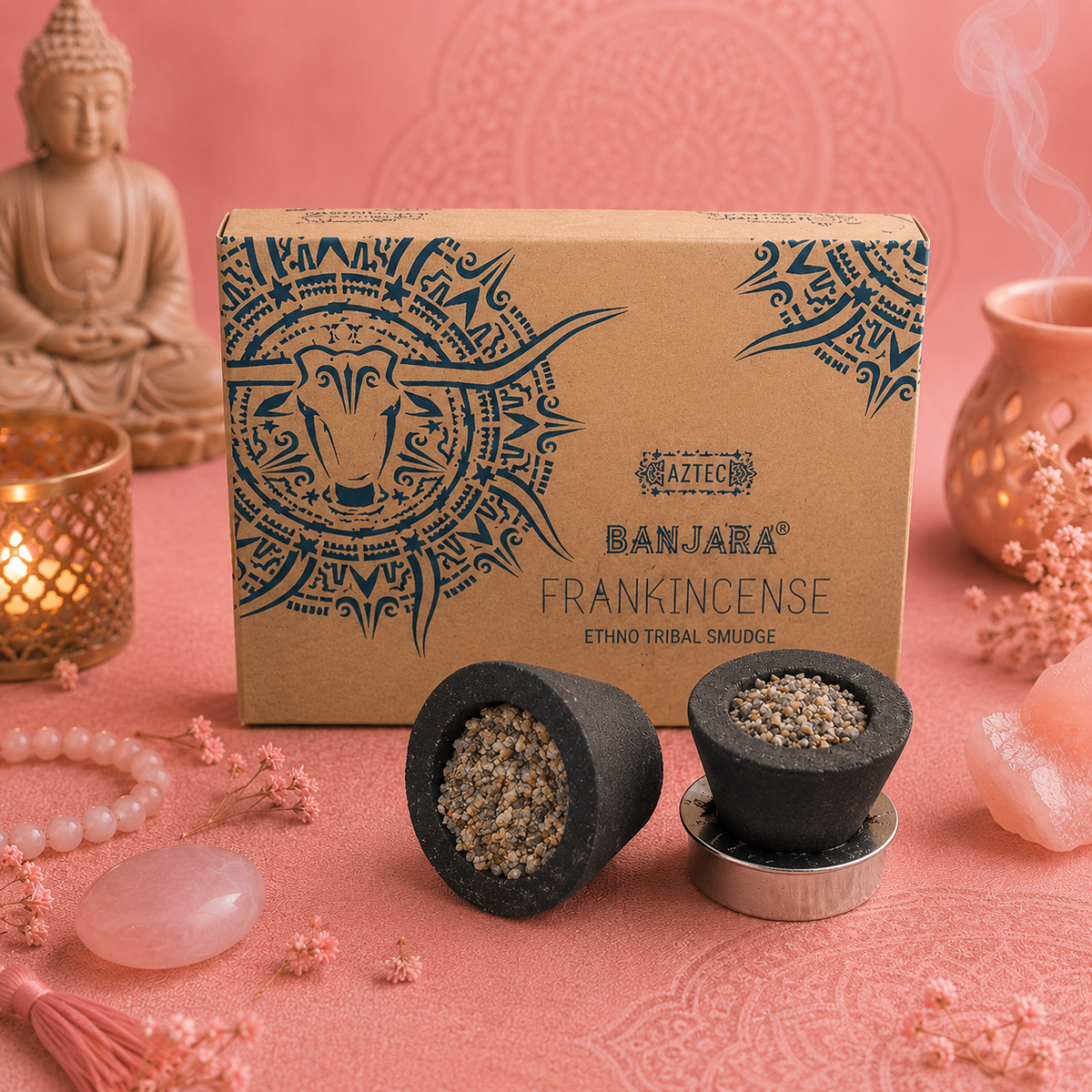 Tasses de résine de Banjara