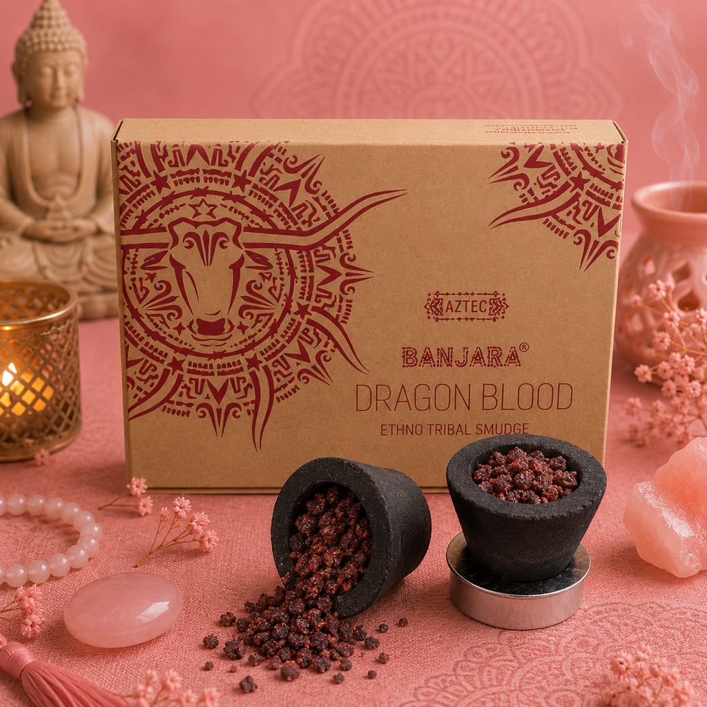 Tasses de résine de Banjara