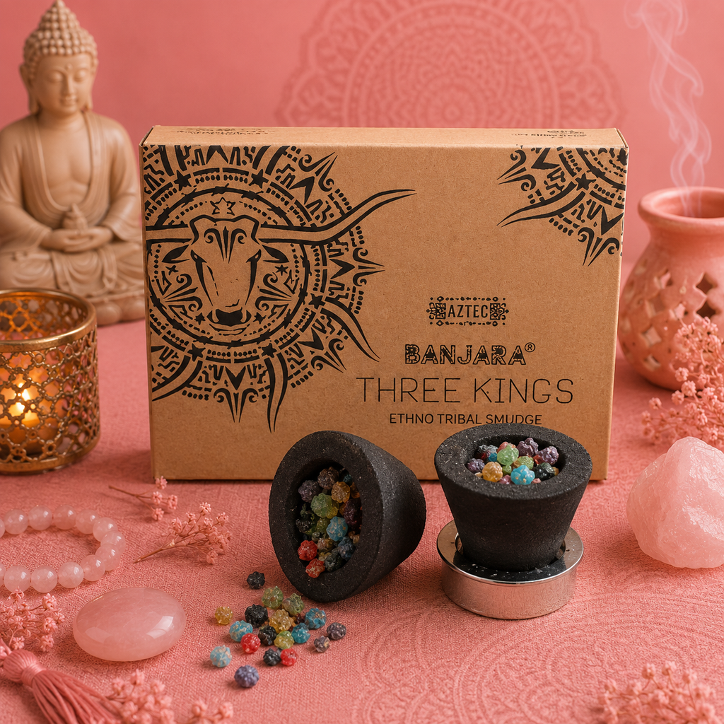 Tasses de résine de Banjara