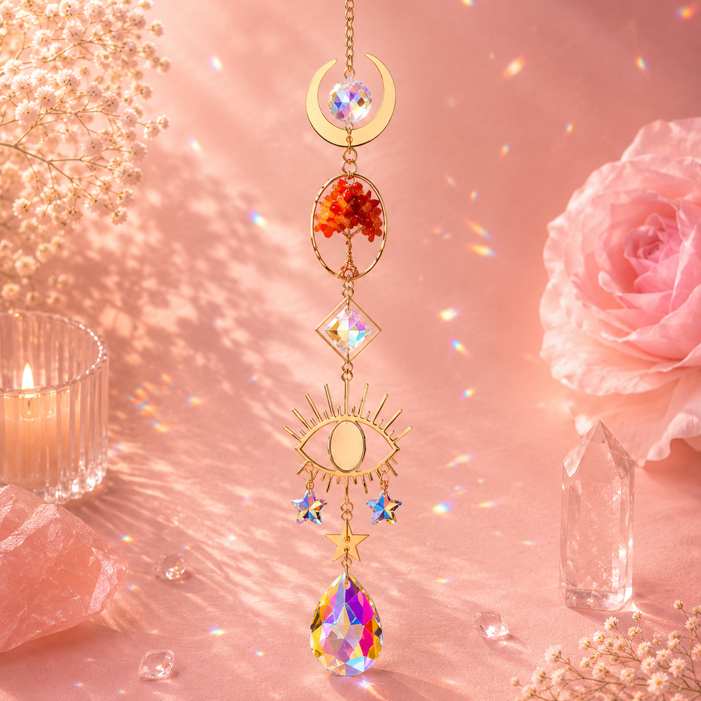 Attrape-soleil Arbre de Vie – Lumière, Énergie et Harmonie