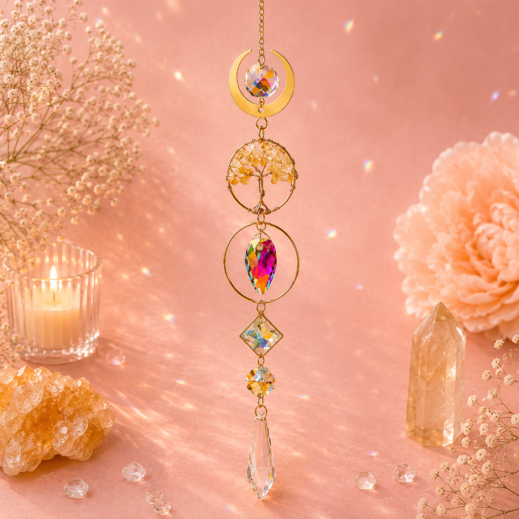 Attrape-soleil Arbre de Vie – Lumière, Énergie et Harmonie