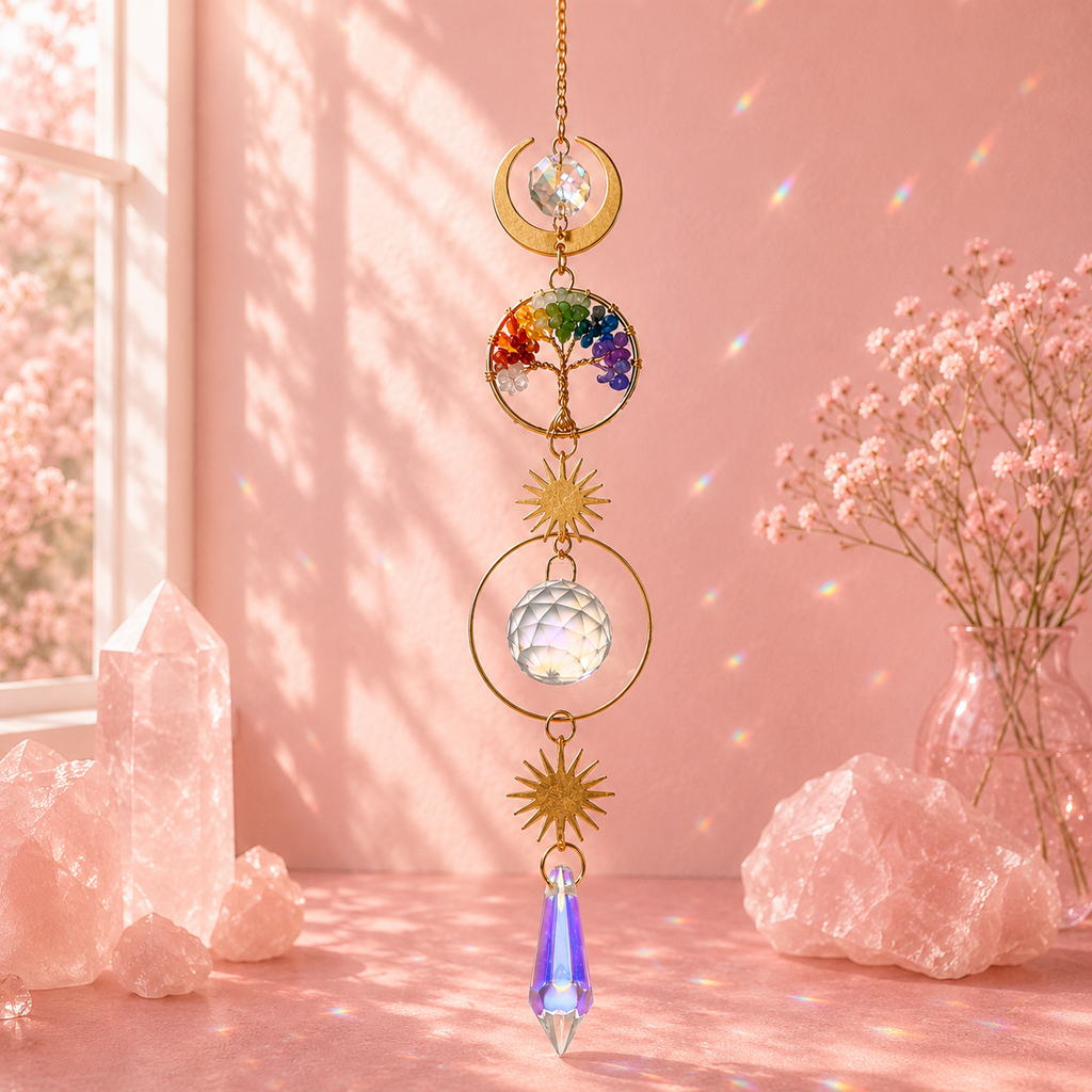 Attrape-soleil Arbre de Vie – Lumière, Énergie et Harmonie