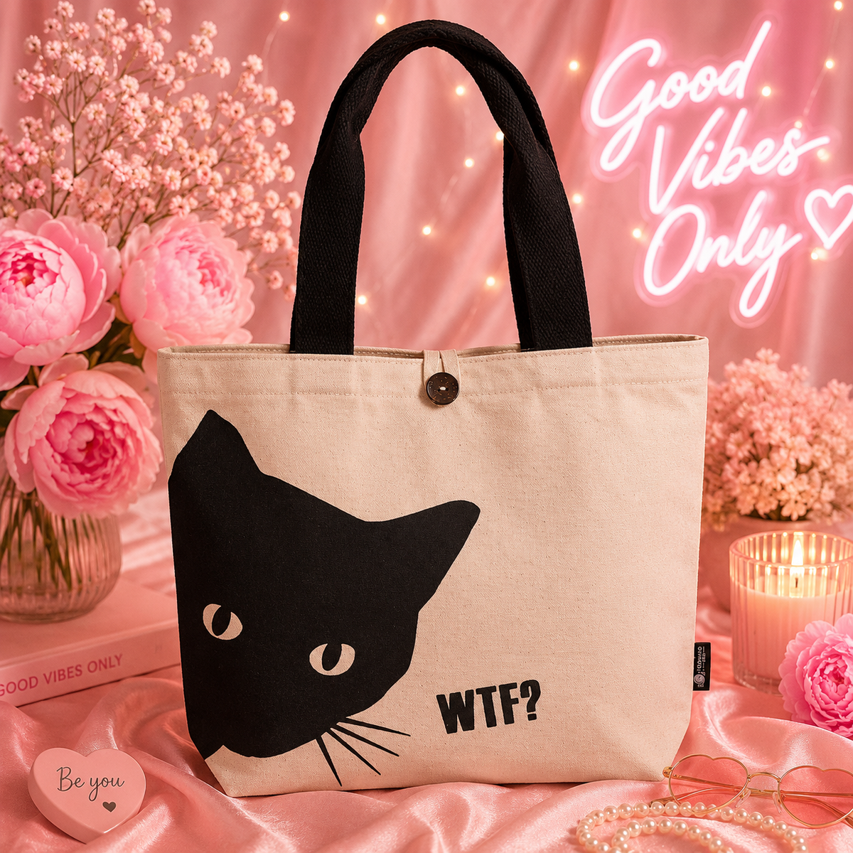 Sac Tote Bag Basique Iconic (43 x 36 cm) - Plusieurs variantes