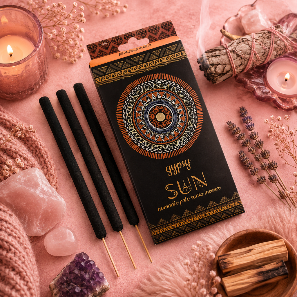 Encens nomade Gypsy - Soleil - Lune - Aum