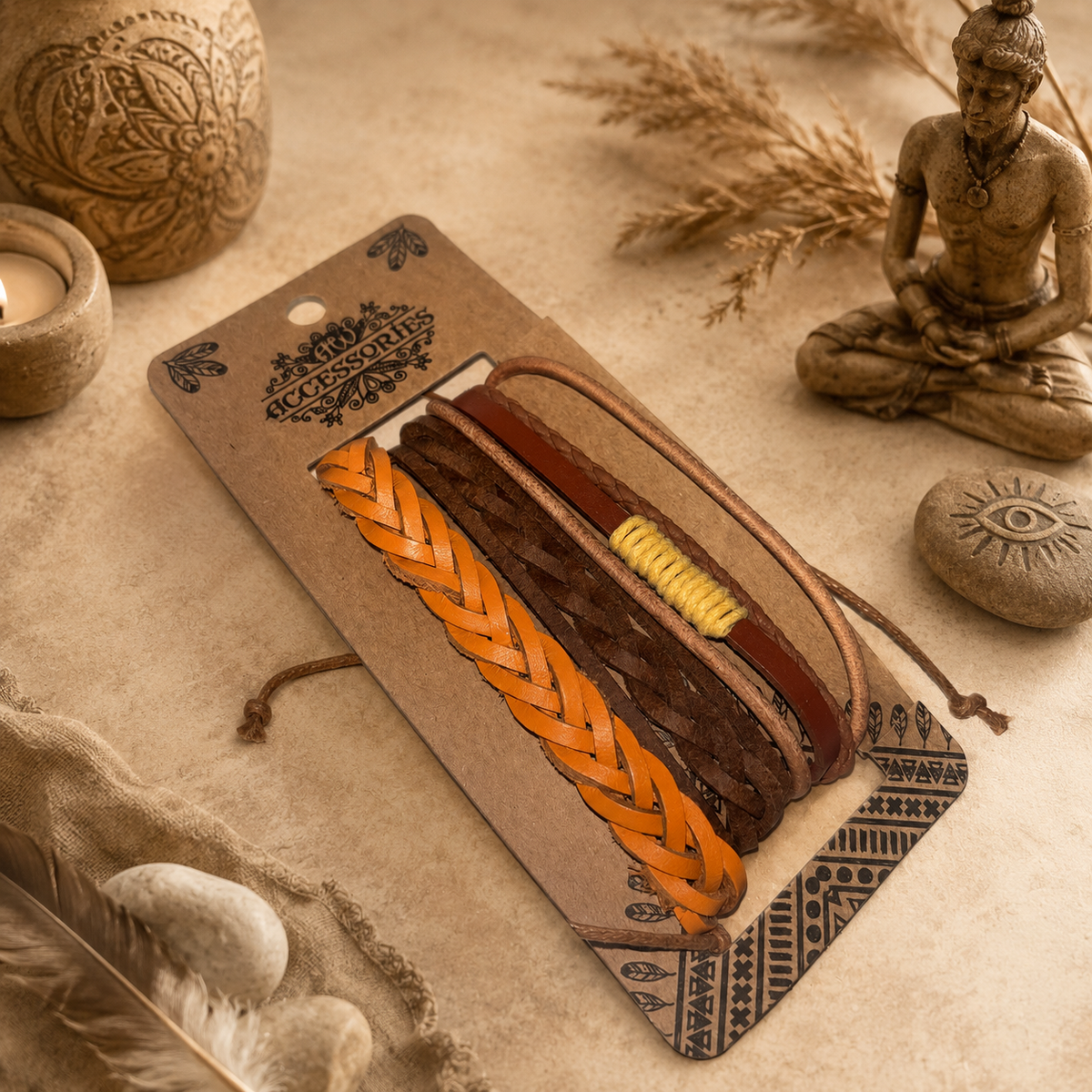 Set de Bracelet pour Homme - Bronzés