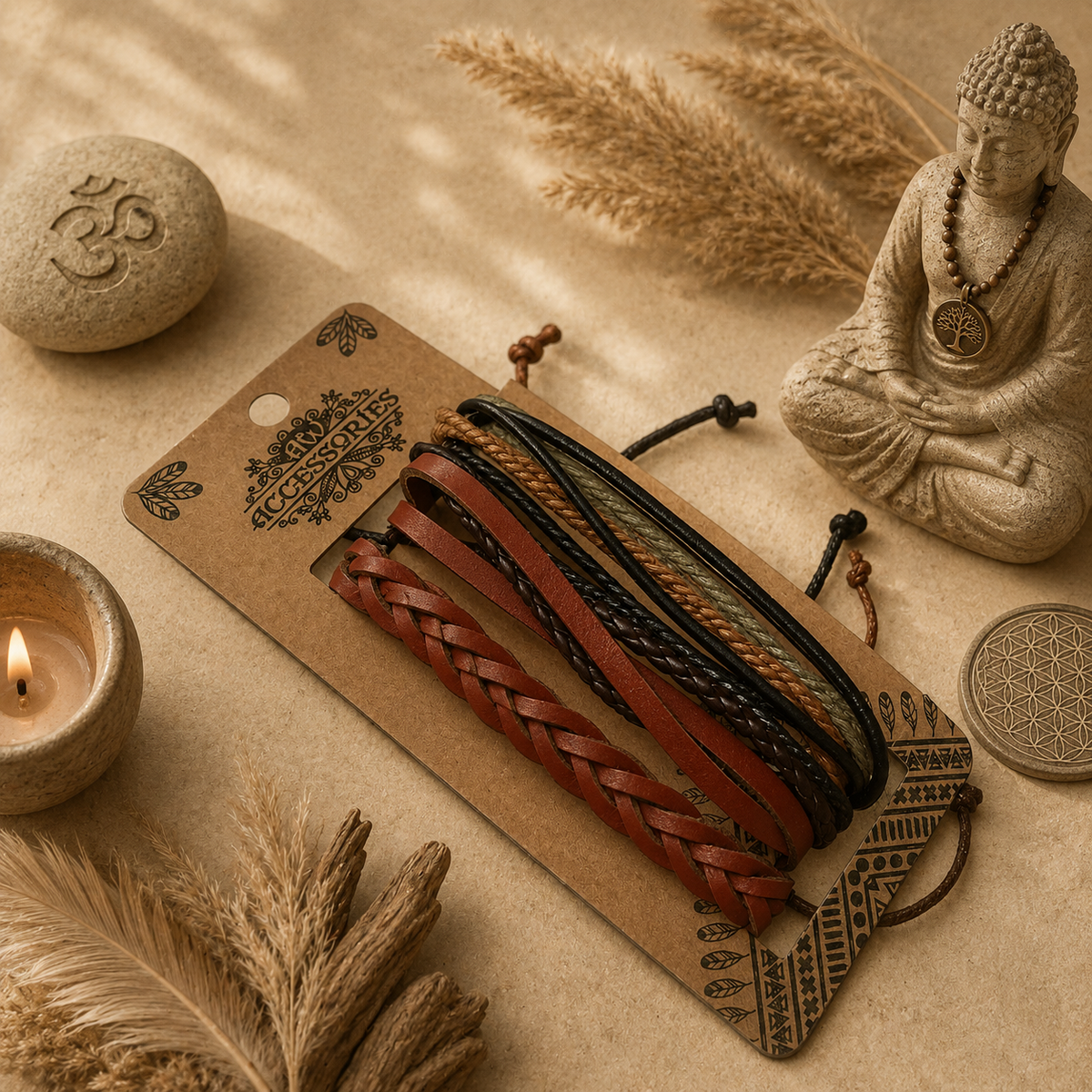 Set de Bracelet pour Homme - Bronzés