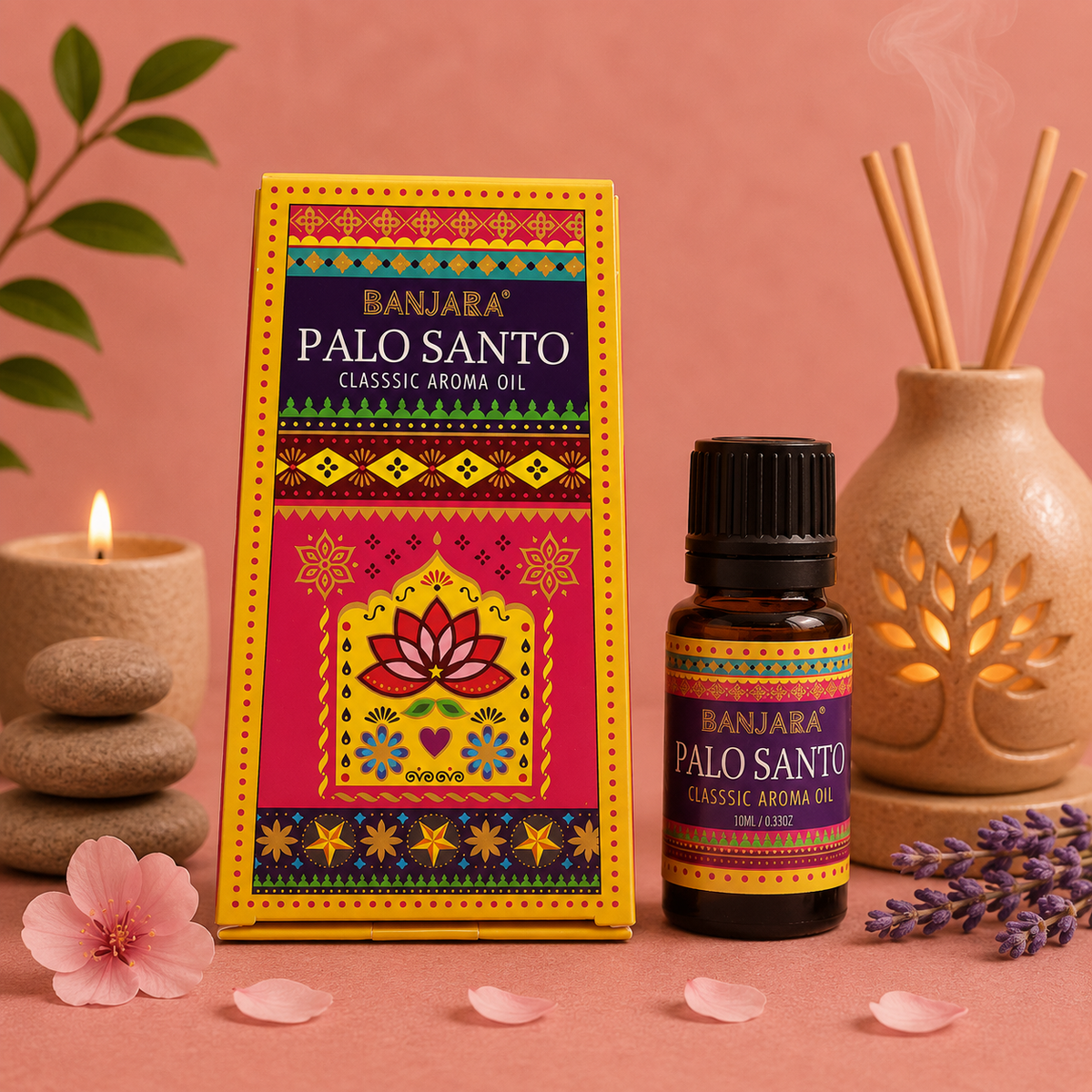 Huiles parfumées indiennes Banjara - 10 ml (plusieurs senteurs)