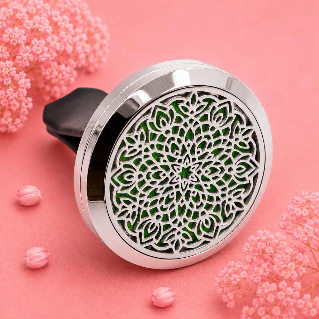 Diffuseur de parfum et huile essentielle pour voiture Clip'Arôme - Plusieurs modèles – 30 mm