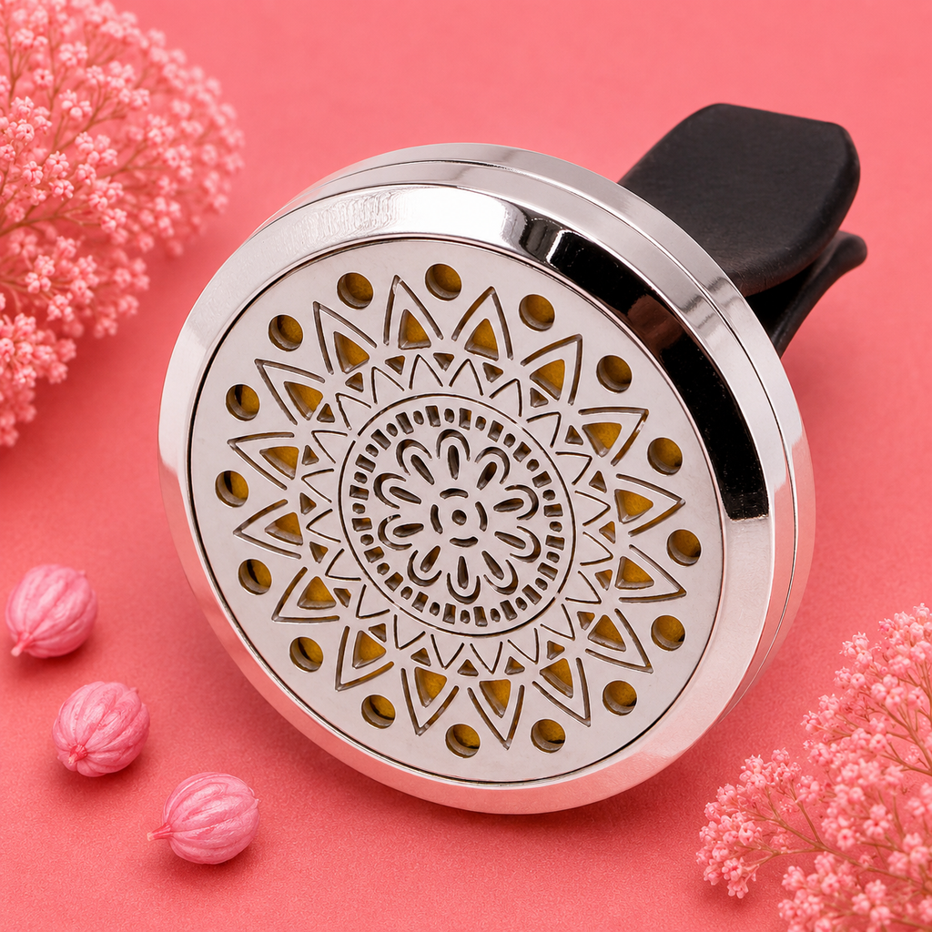 Diffuseur de parfum et huile essentielle pour voiture Clip'Arôme - Plusieurs modèles – 30 mm