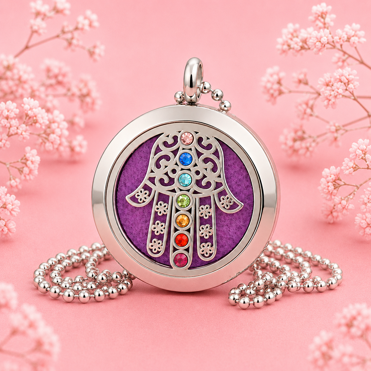 Collier diffuseur aromathérapie – 30 mm