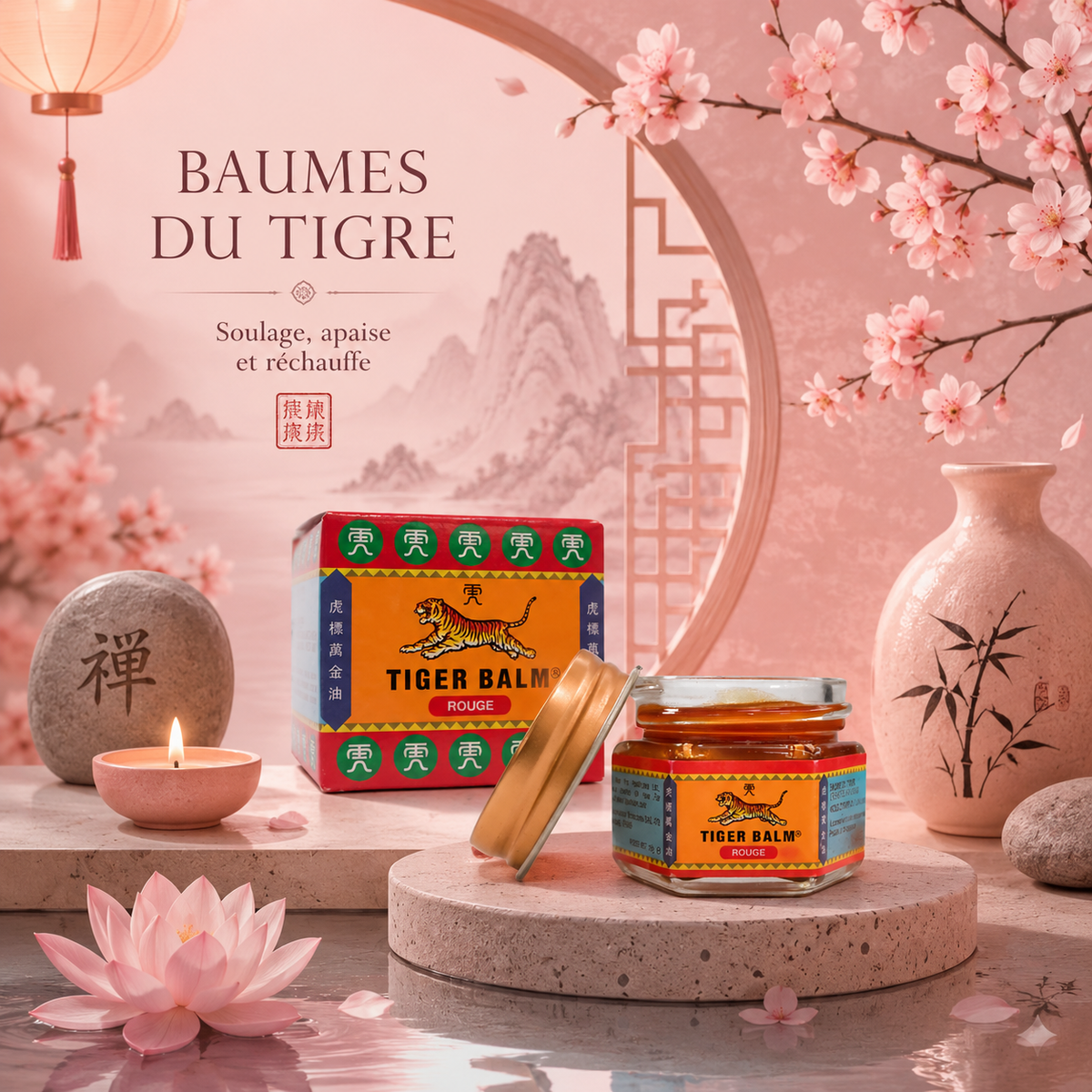 Baume du Tigre blanc ou rouge - 19 g