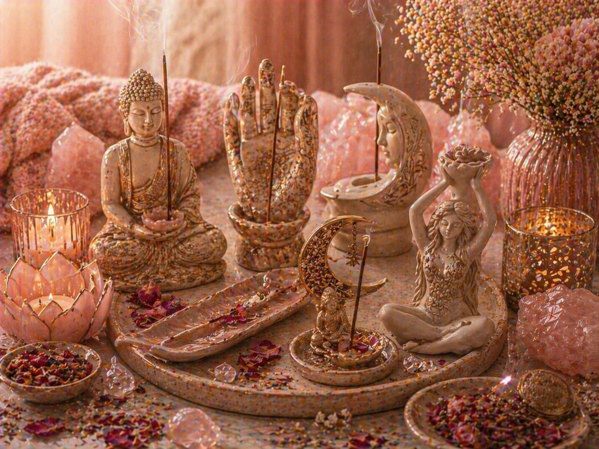 Statuettes porte-encens