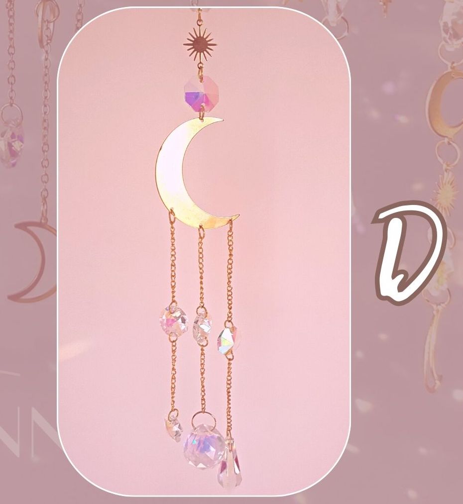 Attrape-soleil de Lumière de lune – Décoration de fenêtre