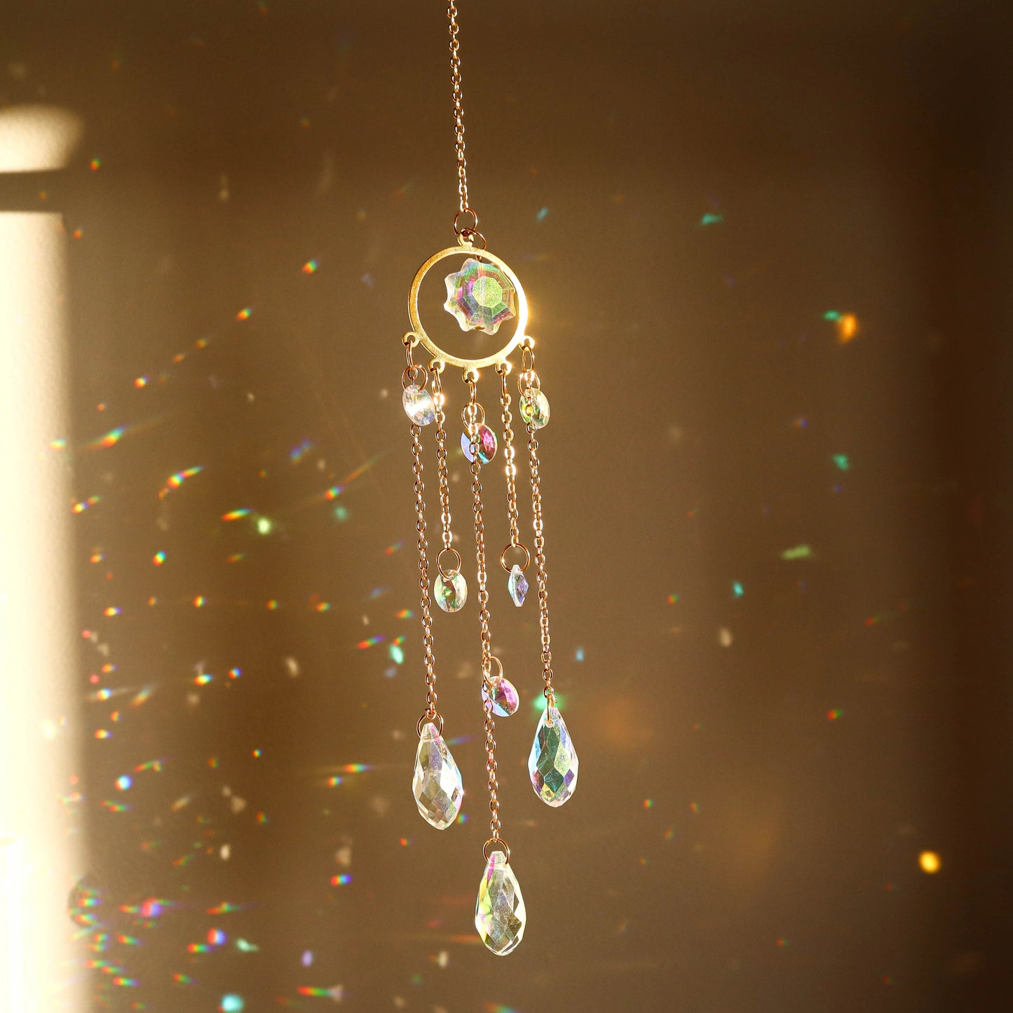 Attrape-soleil Guirlandes lumineuses – Décoration de fenêtre