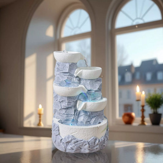 Fontaine cascade Ganda (19x17x30 cm)