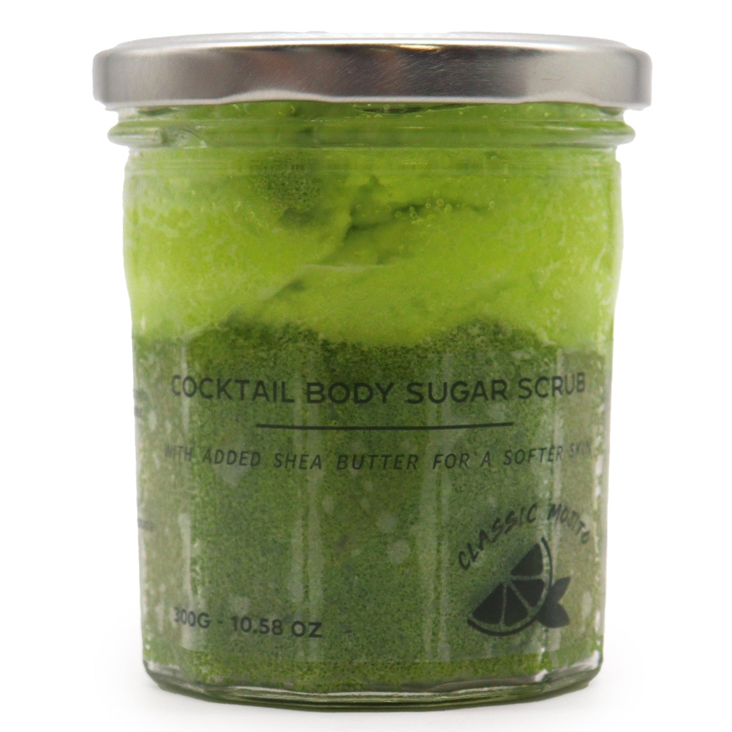 Gommage corporel au sucre parfumé - MOJITO CLASSIQUE - 300 g