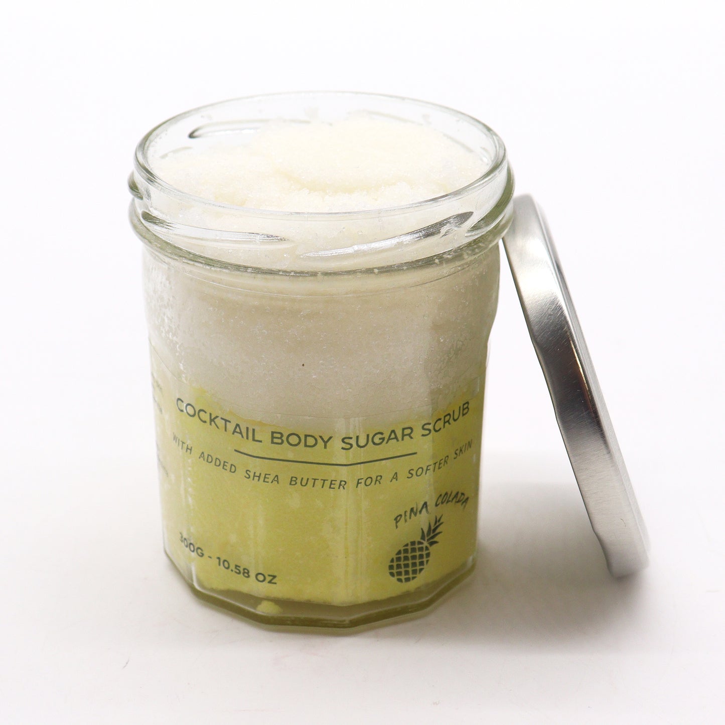 Gommage corporel au sucre parfumé - PINACOLADA - 300 g