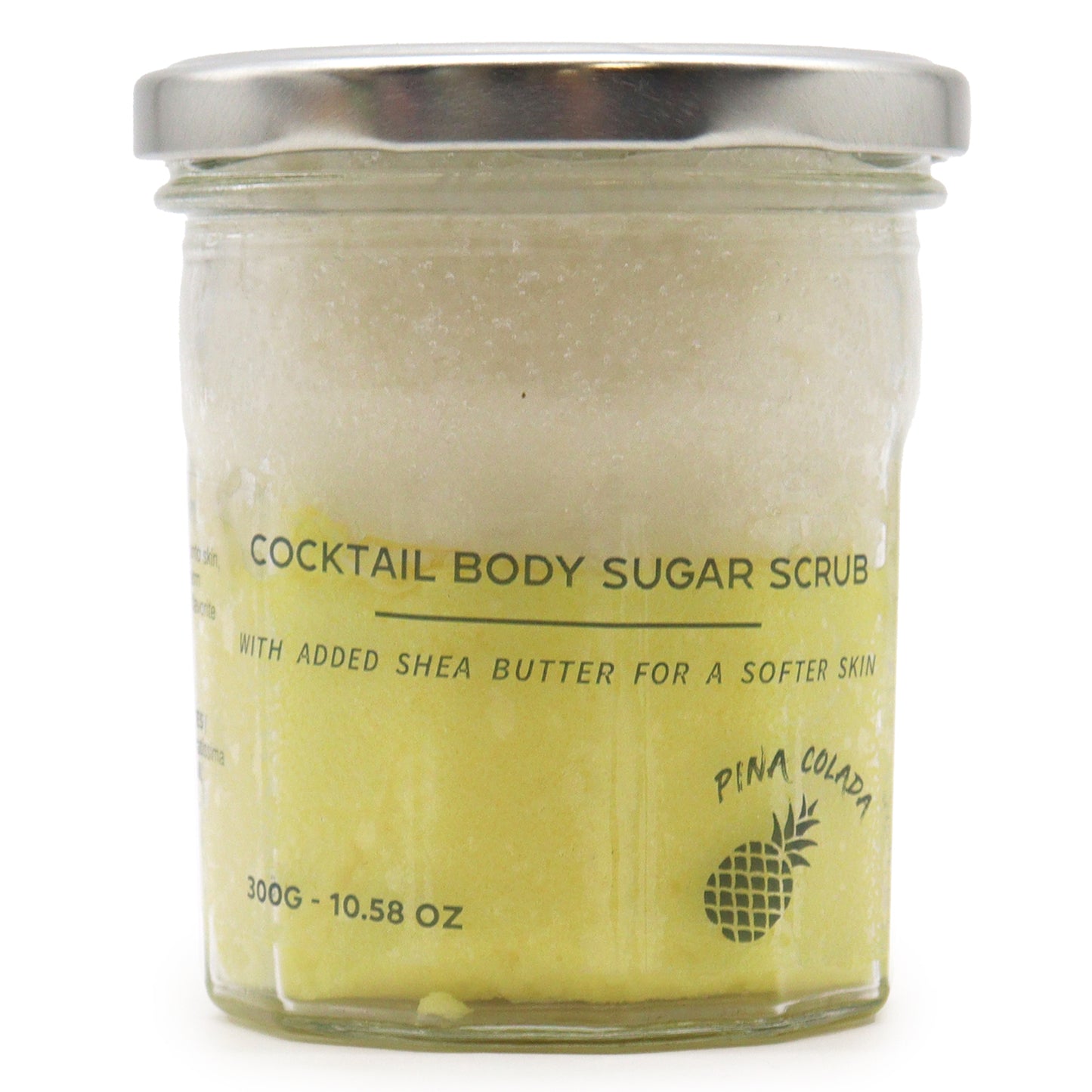 Gommage corporel au sucre parfumé - PINACOLADA - 300 g