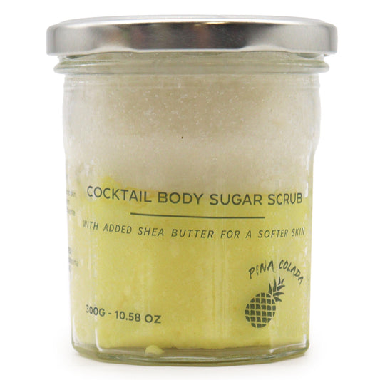 Gommage corporel au sucre parfumé - PINACOLADA - 300 g