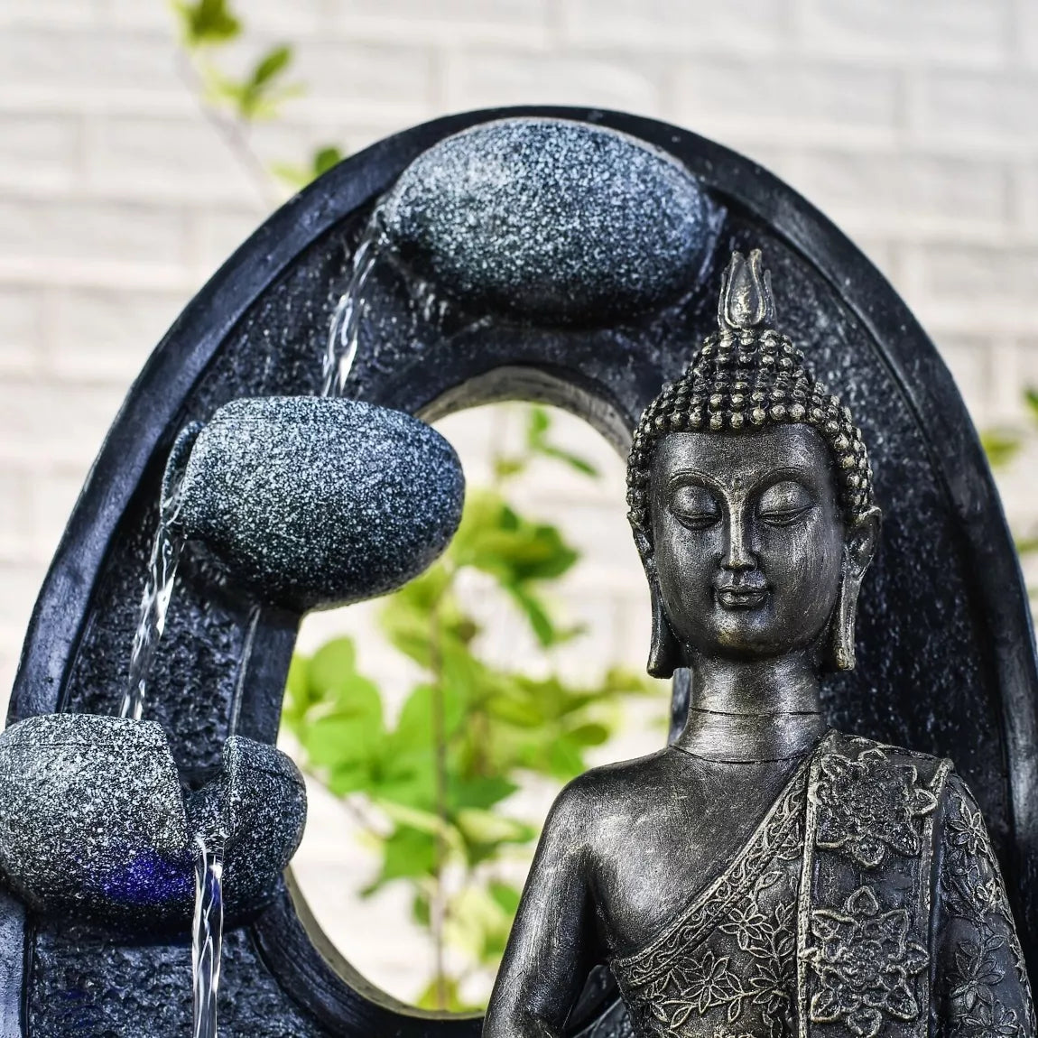 Fontaine Bouddha Harmonie (26x26x40 cm)