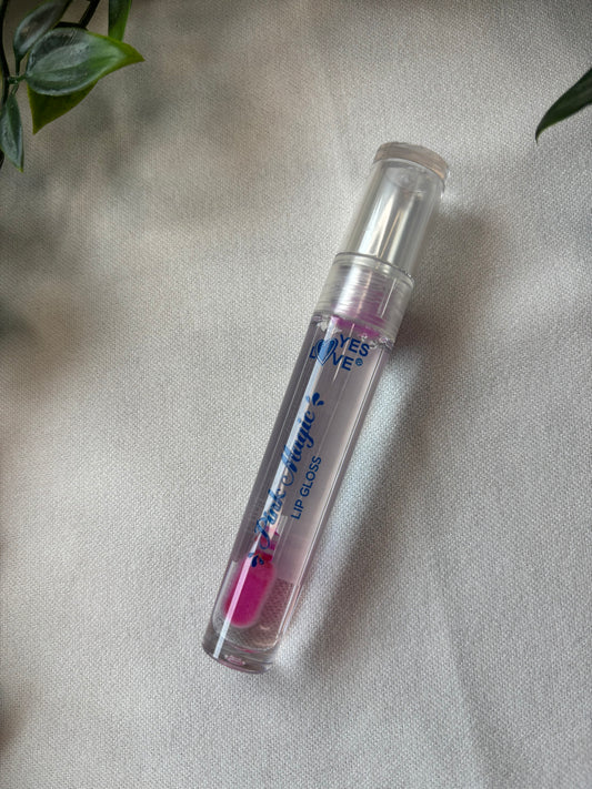 Lip gloss pink magic