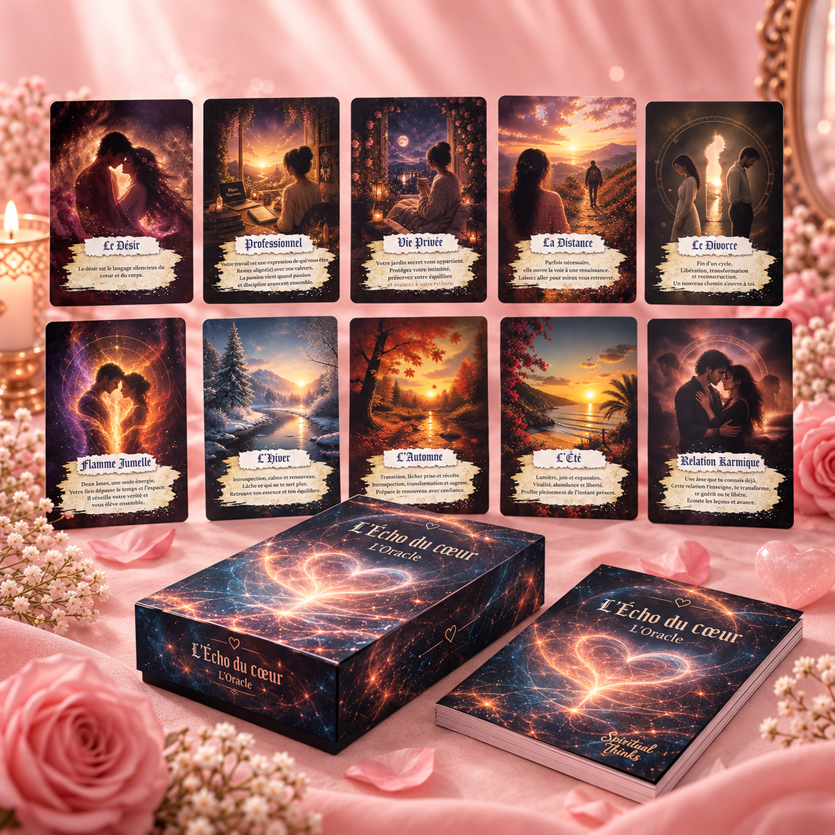 Oracle Écho du cœur - L'Oracle des relations et de l'amour