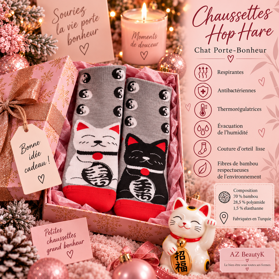 Chaussettes Bambou Hop Hare (36-40) - Plusieurs modèles