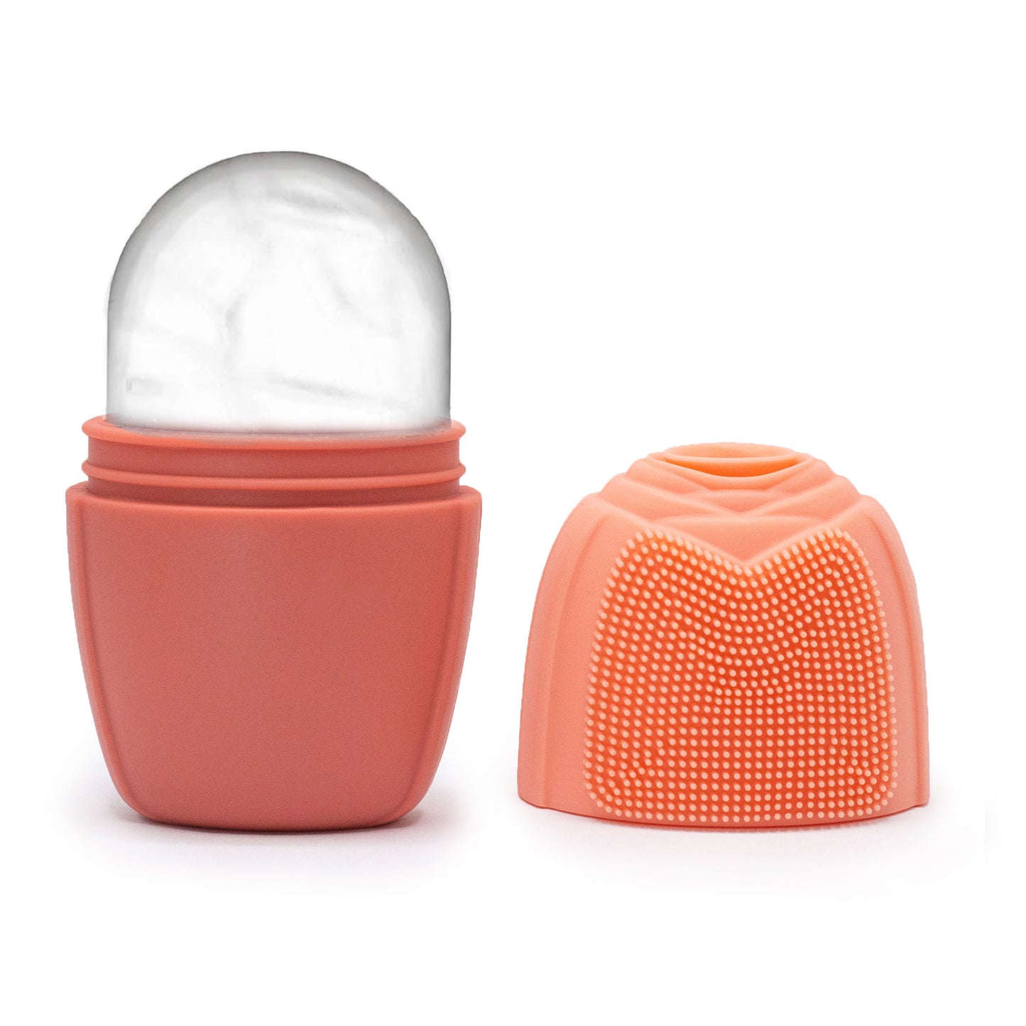 Rouleau de glace en silicone pour le visage
