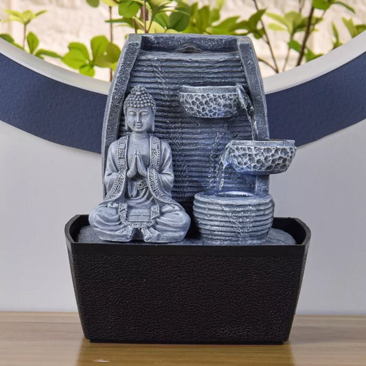 Fontaine Bouddha Sagesse (20x15x26 cm)
